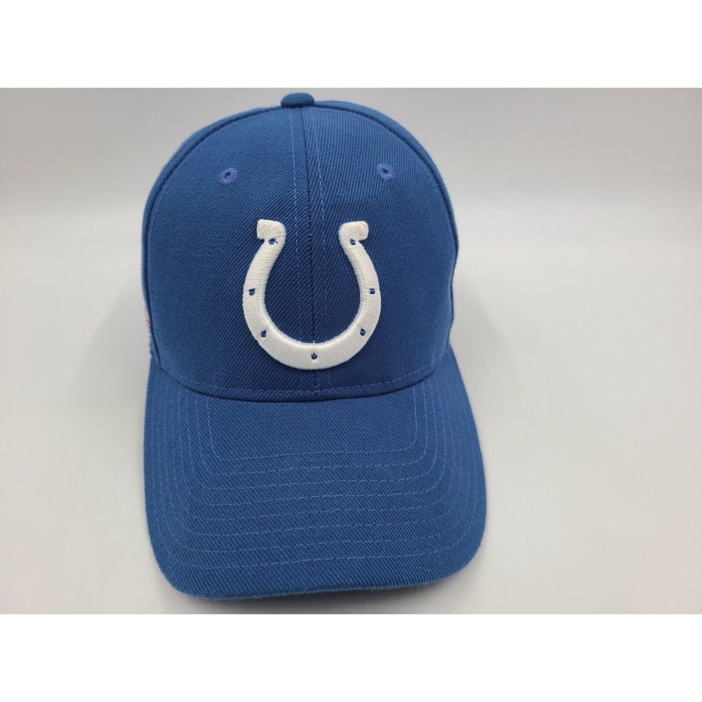 Indianapolis Colts Reebok On Field Adjustable Hat Cap NFL Football Blue White